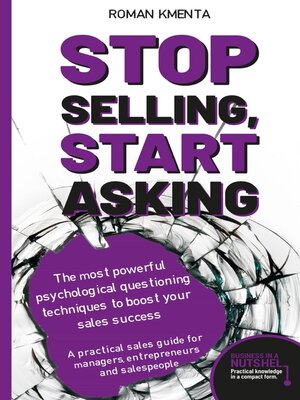 cover image of Stop Selling, Start Asking
